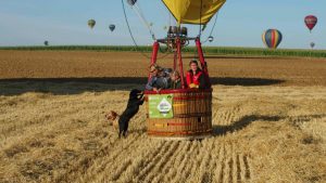 Marie Banks hot air balloon pilot