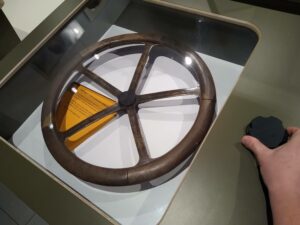 LTM wartime graffiti interactive steering wheel