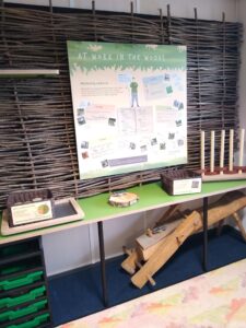 Ruislip Woodland Centre woodland management exhibits