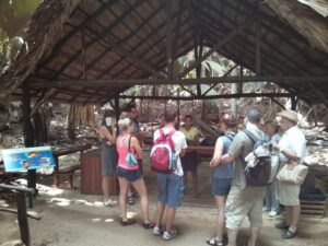 Seychelles Vallee de Mai hands on investigation station