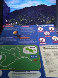 Seychelles Vallee de Mai leaflet map