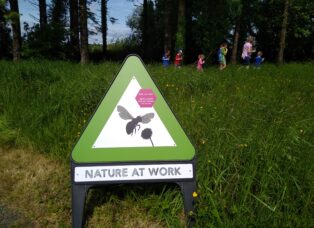The KC nature at work sign